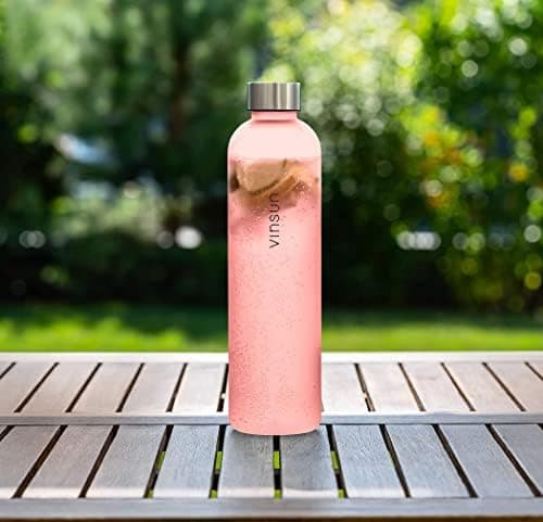 VINSUN Trinkflasche 1000ml - auslaufsicher, BPA frei, Tritan - Leichte Wasserflasche für Sport und Outdoor activities -
