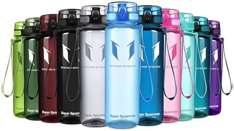 Super Sparrow BPA-frei Wasserflasche - 500ml - Ideale für Sport und Outdoor - Nachhaltig ClimatePartner certified