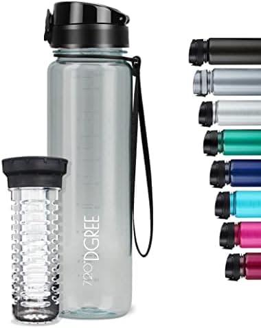 720°DGREE uberBottle Trinkflasche SoftTouch 500ml - Auslaufsicher, BPA-Frei - für Sport und Outdoor-Aktivitäten - Climat