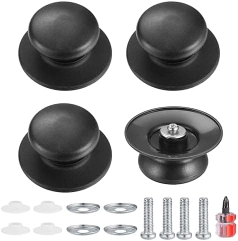 4 Stück Topfdeckelknopf, Universal-topfdeckel Griff für Küchengeschirr, Ersatzknöpfe für Topfdeckel, Kasserolle und mehr