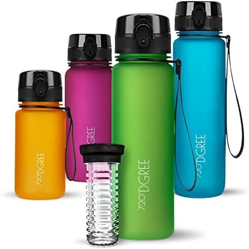 720°DGREE uberBottle Trinkflasche SoftTouch 500ml - Auslaufsicher, BPA-Frei - für Sport und Outdoor-Aktivitäten - Climat
