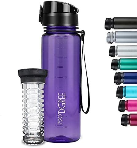 720°DGREE uberBottle Trinkflasche SoftTouch 500ml - Auslaufsicher, BPA-Frei - für Sport und Outdoor-Aktivitäten - Climat