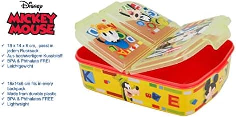 Kinder Brotdose Lunchbox Minecraft - mit Fächern - BPA frei - Perfect für Schultage und Picknicks