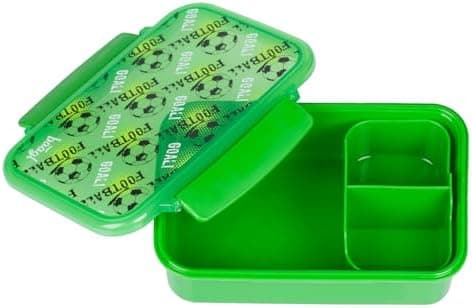Baagl Brotdose Kinder für Schule – Snackdose mit Fächern (Panda)  
Baagl Brotdose für Mädchen – Lunchbox mit Trennfächer