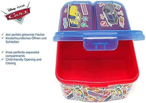 Kinder Brotdose Lunchbox Minecraft - mit Fächern - BPA frei - Perfect für Schultage und Picknicks