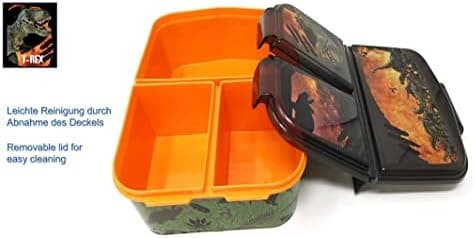 Kinder Brotdose Lunchbox Minecraft - mit Fächern - BPA frei - Perfect für Schultage und Picknicks