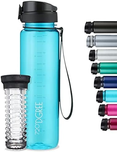 720°DGREE uberBottle Trinkflasche SoftTouch 500ml - Auslaufsicher, BPA-Frei - für Sport und Outdoor-Aktivitäten - Climat