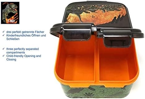 Kinder Brotdose Lunchbox Minecraft - mit Fächern - BPA frei - Perfect für Schultage und Picknicks