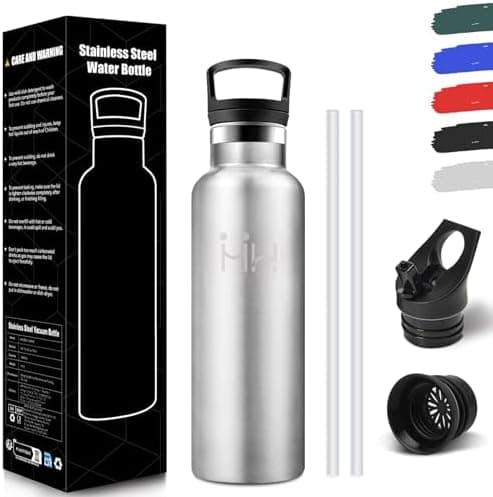 HoneyHolly Edelstahl Trinkflasche 500ML Kinder BPA-Frei Isoliert Thermoflasche
