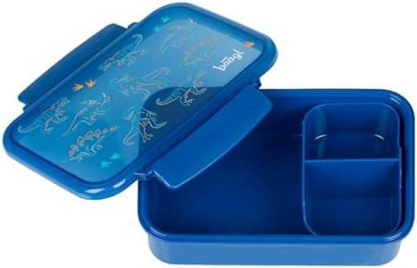 Baagl Brotdose Kinder für Schule – Snackdose mit Fächern (Panda)  
Baagl Brotdose für Mädchen – Lunchbox mit Trennfächer
