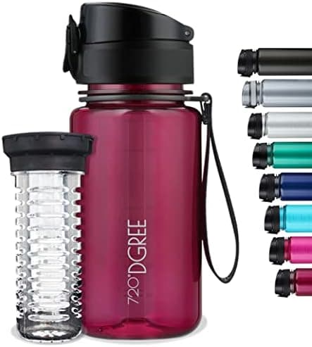 720°DGREE uberBottle Trinkflasche SoftTouch 500ml - Auslaufsicher, BPA-Frei - für Sport und Outdoor-Aktivitäten - Climat