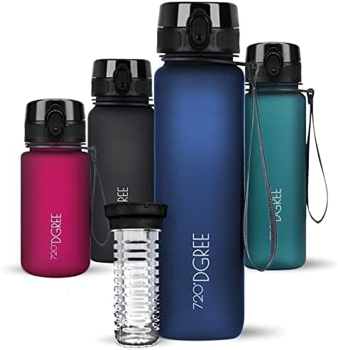 720°DGREE uberBottle Trinkflasche SoftTouch 500ml - Auslaufsicher, BPA-Frei - für Sport und Outdoor-Aktivitäten - Climat