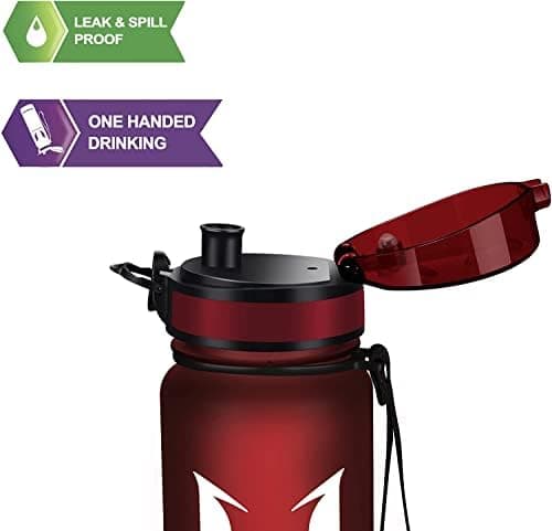 Super Sparrow BPA-frei Wasserflasche - 500ml - Ideale für Sport und Outdoor - Nachhaltig ClimatePartner certified