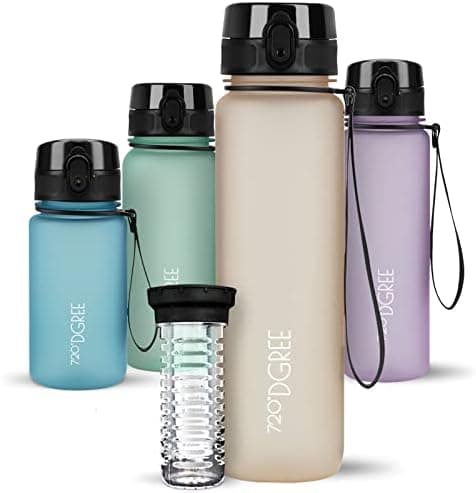 720°DGREE uberBottle Trinkflasche SoftTouch 500ml - Auslaufsicher, BPA-Frei - für Sport und Outdoor-Aktivitäten - Climat
