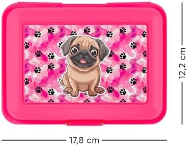 ### Baagl Brotdose Kinder für Schule – Lunchbox für Mädchen & Jungen – Jausenbox, Brotzeitbox, Brotbox, Snackbox (Delphi