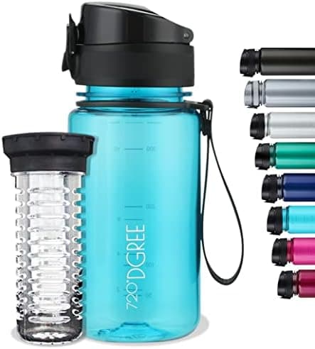 720°DGREE uberBottle Trinkflasche SoftTouch 500ml - Auslaufsicher, BPA-Frei - für Sport und Outdoor-Aktivitäten - Climat