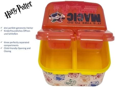 Kinder Brotdose Lunchbox Minecraft - mit Fächern - BPA frei - Perfect für Schultage und Picknicks