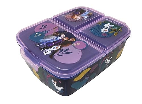 Kinder Brotdose Lunchbox Minecraft - mit Fächern - BPA frei - Perfect für Schultage und Picknicks