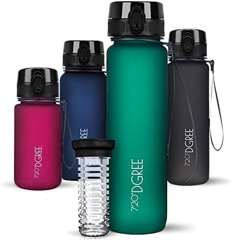 720°DGREE uberBottle Trinkflasche SoftTouch 500ml - Auslaufsicher, BPA-Frei - für Sport und Outdoor-Aktivitäten - Climat