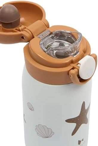 Fabelab Kinder Trinkflasche 320 ml | BPA-Frei Edelstahl Auslaufsicher | Schultasche Wasserflasche