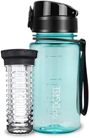 720°DGREE uberBottle Trinkflasche SoftTouch 500ml - Auslaufsicher, BPA-Frei - für Sport und Outdoor-Aktivitäten - Climat