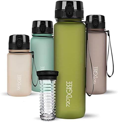 720°DGREE uberBottle Trinkflasche SoftTouch 500ml - Auslaufsicher, BPA-Frei - für Sport und Outdoor-Aktivitäten - Climat