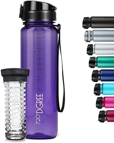720°DGREE uberBottle Trinkflasche SoftTouch 500ml - Auslaufsicher, BPA-Frei - für Sport und Outdoor-Aktivitäten - Climat