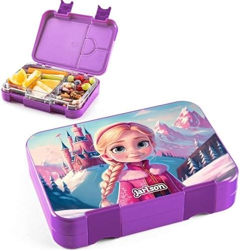 Jarlson® Brotdose Kinder mit Fächern - TONI Lunchbox - Auslaufdurchfall-Sicher – Jausenbox für Kindergarten und Schule -
