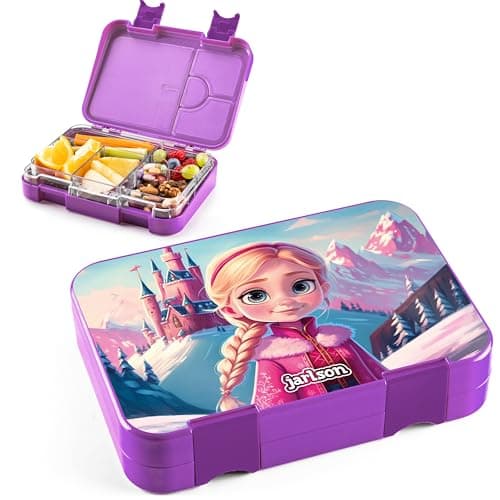 Jarlson® Brotdose Kinder mit Fächern - TONI Lunchbox - Auslaufdurchfall-Sicher – Jausenbox für Kindergarten und Schule -