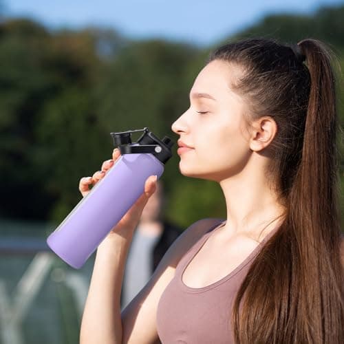 BLUEGO Glaswasserflasche 900ml BPA-frei für Outdoor Aktivitäten
| CADRES Glasbecher mit Zeitmarkierung und Silikonschut