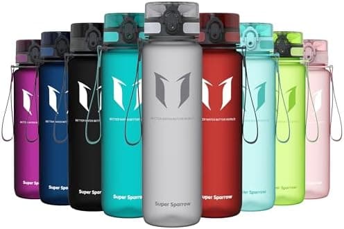 Super Sparrow BPA-frei Wasserflasche - 500ml - Ideale für Sport und Outdoor - Nachhaltig ClimatePartner certified