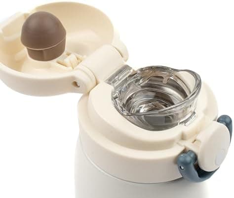 Fabelab Kinder Trinkflasche 320 ml | BPA-Frei Edelstahl Auslaufsicher | Schultasche Wasserflasche