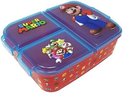 Kinder Brotdose Lunchbox Minecraft - mit Fächern - BPA frei - Perfect für Schultage und Picknicks