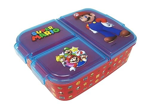 Kinder Brotdose Lunchbox Minecraft - mit Fächern - BPA frei - Perfect für Schultage und Picknicks