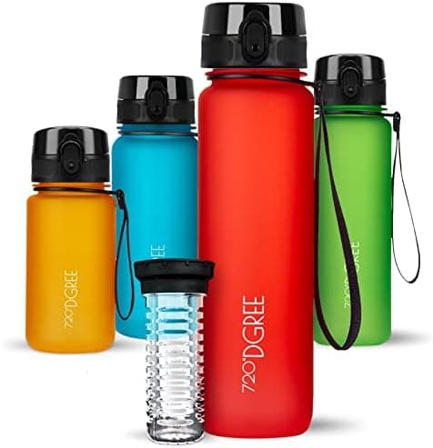 720°DGREE uberBottle Trinkflasche SoftTouch 500ml - Auslaufsicher, BPA-Frei - für Sport und Outdoor-Aktivitäten - Climat