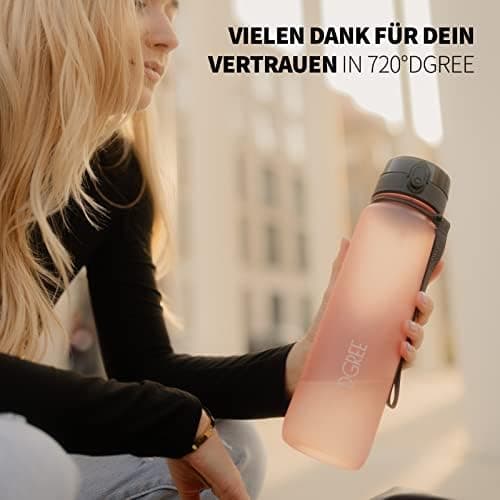 720°DGREE uberBottle Trinkflasche SoftTouch 500ml - Auslaufsicher, BPA-Frei - für Sport und Outdoor-Aktivitäten - Climat