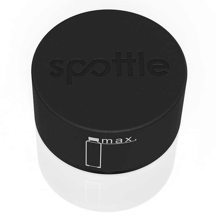 Spottle Glas Trinkflasche - 1 Liter - Für Kohlensäuregetränke - Spülmaschinenfest & auslaufsicher