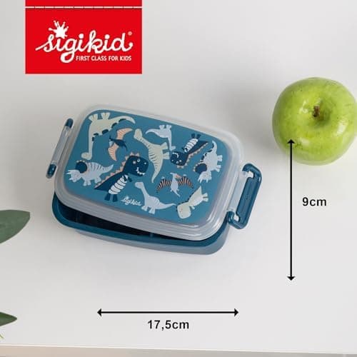 Sigikid 25365 Brotzeitbox Fuchs Lunchbox mit Trennwand, sicher und BPA-frei für Kinder ab 1 Jahr
| Sigikid 25365 Brotze