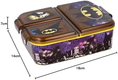 Kinder Brotdose Lunchbox Minecraft - mit Fächern - BPA frei - Perfect für Schultage und Picknicks