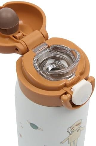 Fabelab Kinder Trinkflasche 320 ml | BPA-Frei Edelstahl Auslaufsicher | Schultasche Wasserflasche