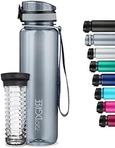 720°DGREE uberBottle Trinkflasche SoftTouch 500ml - Auslaufsicher, BPA-Frei - für Sport und Outdoor-Aktivitäten - Climat