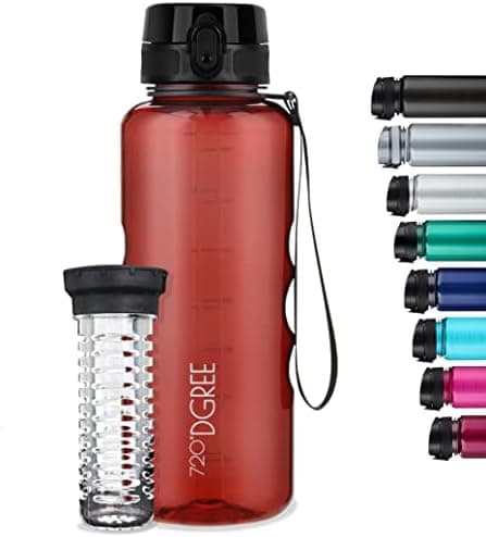 720°DGREE uberBottle Trinkflasche SoftTouch 500ml - Auslaufsicher, BPA-Frei - für Sport und Outdoor-Aktivitäten - Climat