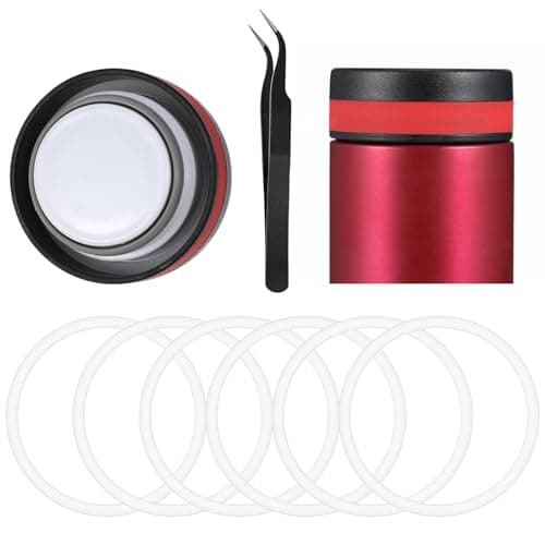Silikon Dichtungsringe für Trinkflaschen 6 Stück Ersatz O-Ring Set Isolierbecher