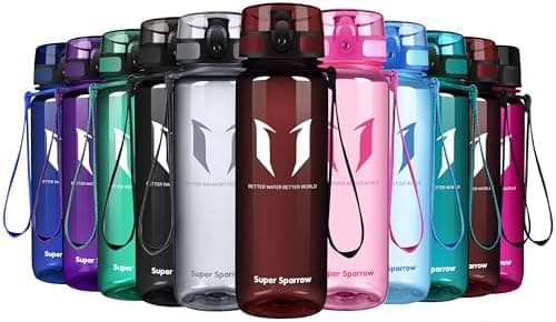 Super Sparrow BPA-frei Wasserflasche - 500ml - Ideale für Sport und Outdoor - Nachhaltig ClimatePartner certified