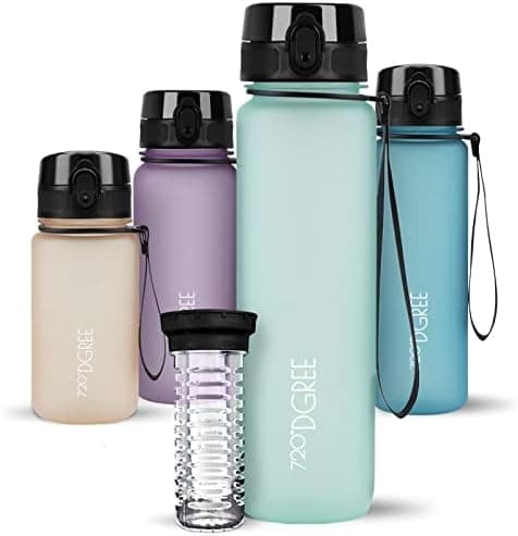 720°DGREE uberBottle Trinkflasche SoftTouch 500ml - Auslaufsicher, BPA-Frei - für Sport und Outdoor-Aktivitäten - Climat