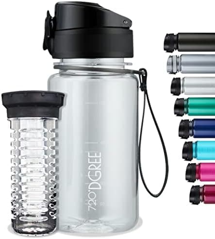 720°DGREE uberBottle Trinkflasche SoftTouch 500ml - Auslaufsicher, BPA-Frei - für Sport und Outdoor-Aktivitäten - Climat