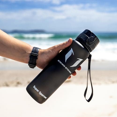 Super Sparrow BPA-frei Wasserflasche - 500ml - Ideale für Sport und Outdoor - Nachhaltig ClimatePartner certified