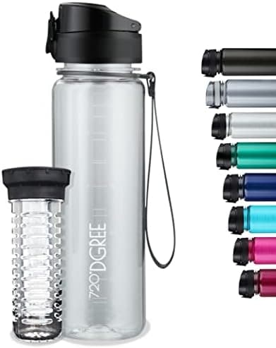 720°DGREE uberBottle Trinkflasche SoftTouch 500ml - Auslaufsicher, BPA-Frei - für Sport und Outdoor-Aktivitäten - Climat