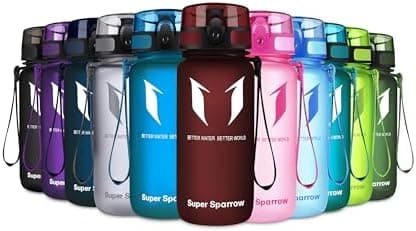 Super Sparrow BPA-frei Wasserflasche - 500ml - Ideale für Sport und Outdoor - Nachhaltig ClimatePartner certified