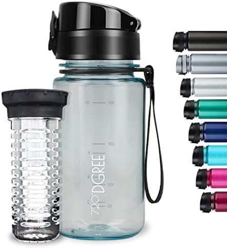 720°DGREE uberBottle Trinkflasche SoftTouch 500ml - Auslaufsicher, BPA-Frei - für Sport und Outdoor-Aktivitäten - Climat